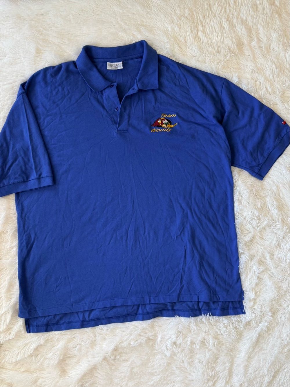 Team Woody Blue Men's Polo Shirt